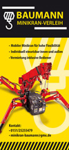 Unser Minikran-Flyer Image